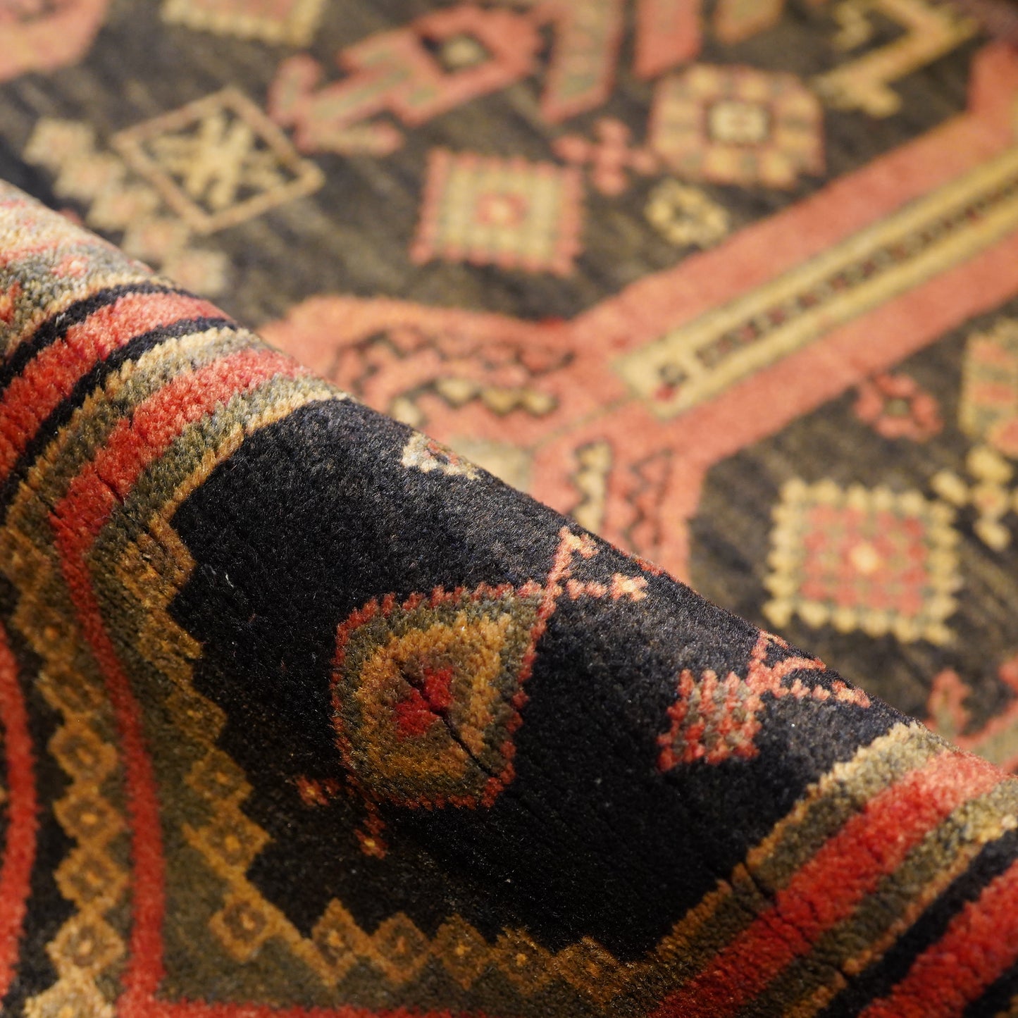 1970's Vintage トライバルラグ BALUCH 85×62