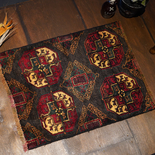 1970's Vintage トライバルラグ BALUCH 63×50