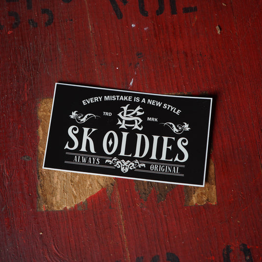 SK OLDIES オリジナル ステッカー "LOGO"