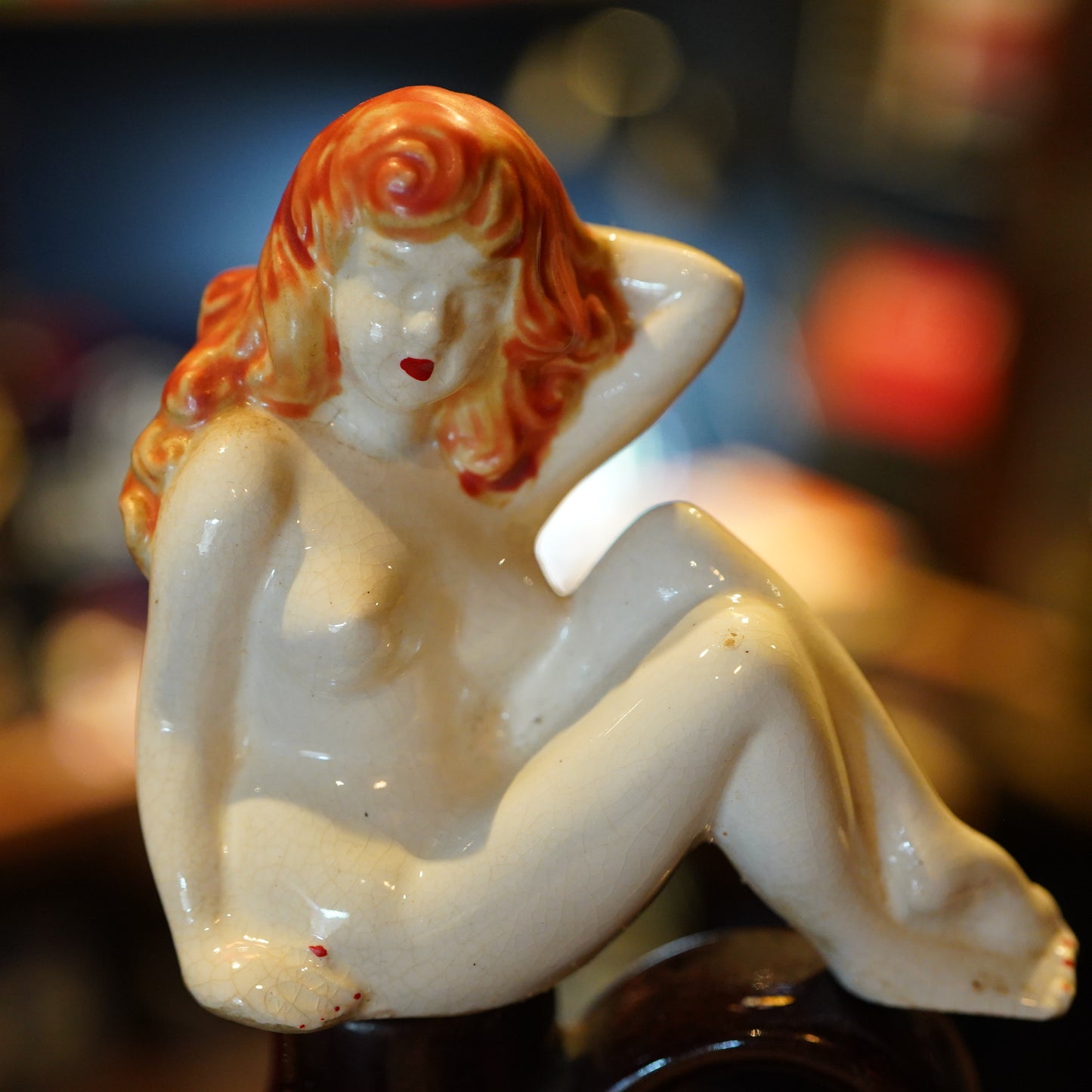 1950's PIN UP GIRL Lay Off Jug