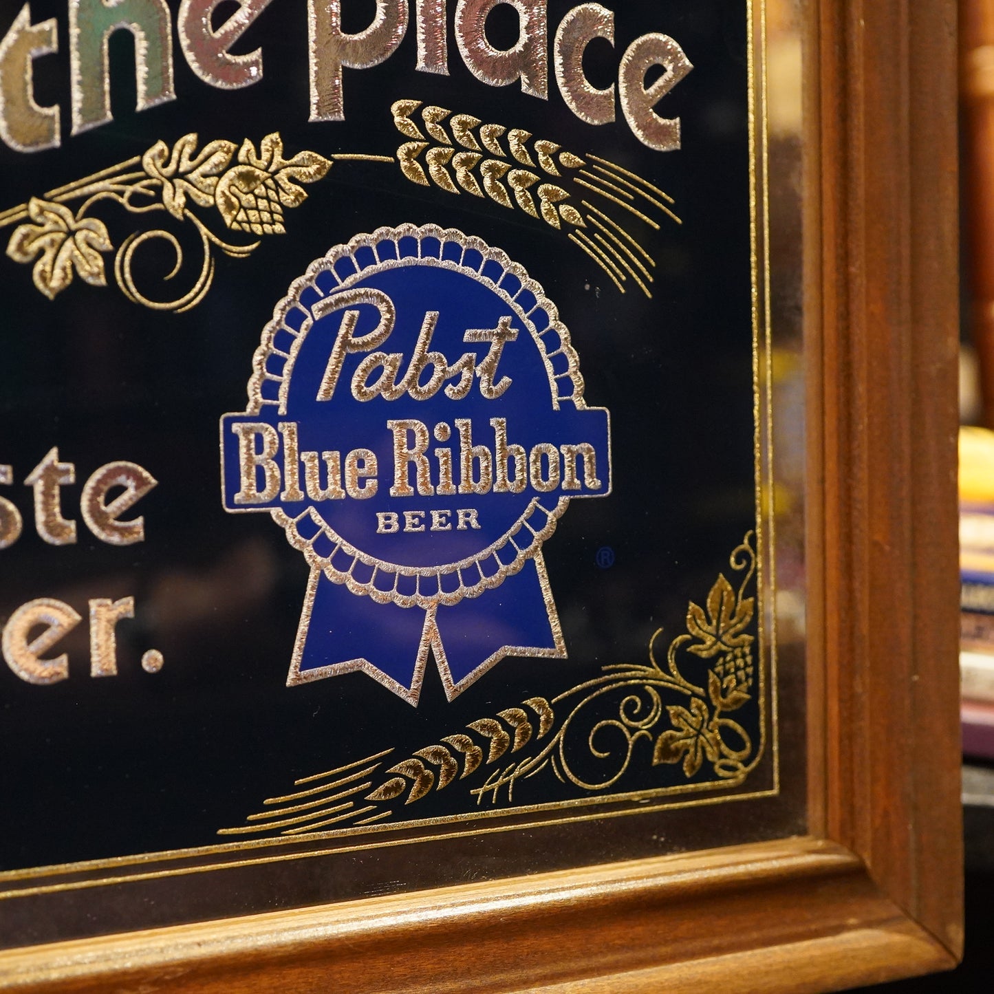 1980's Pabst Blue Ribbon パブミラー