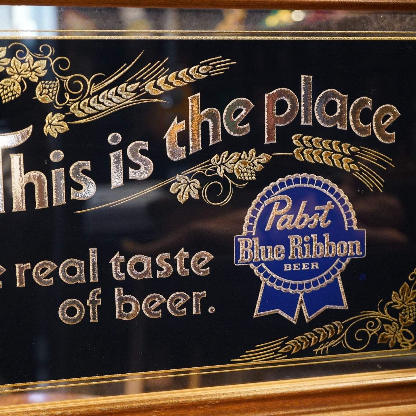1980's Pabst Blue Ribbon パブミラー