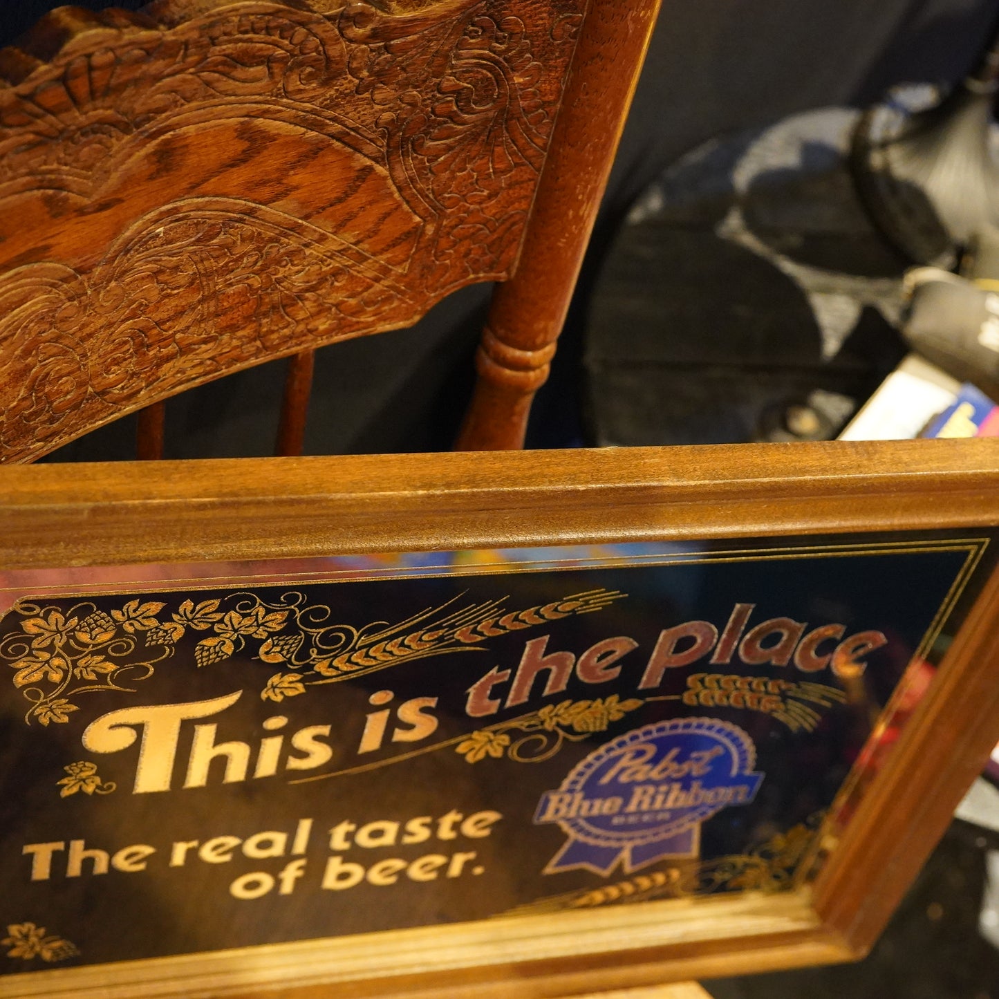1980's Pabst Blue Ribbon パブミラー