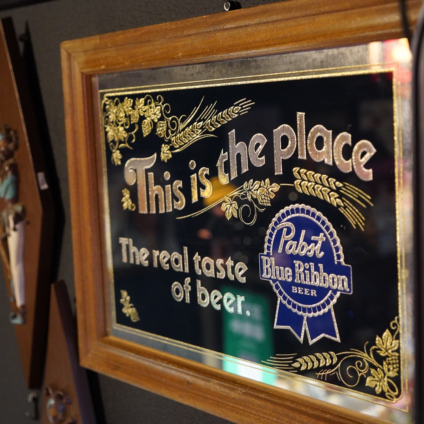 1980's Pabst Blue Ribbon パブミラー