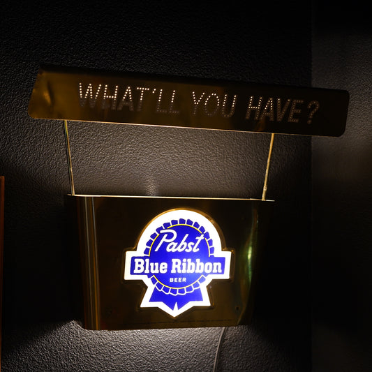 Pabst Blue Ribbon ライトサイン