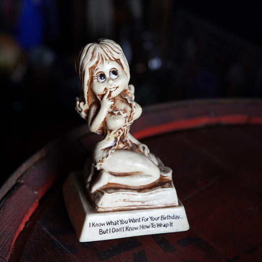 1976年製 RUSS BERRIE&CO. シリースカルプス (メッセージドール)