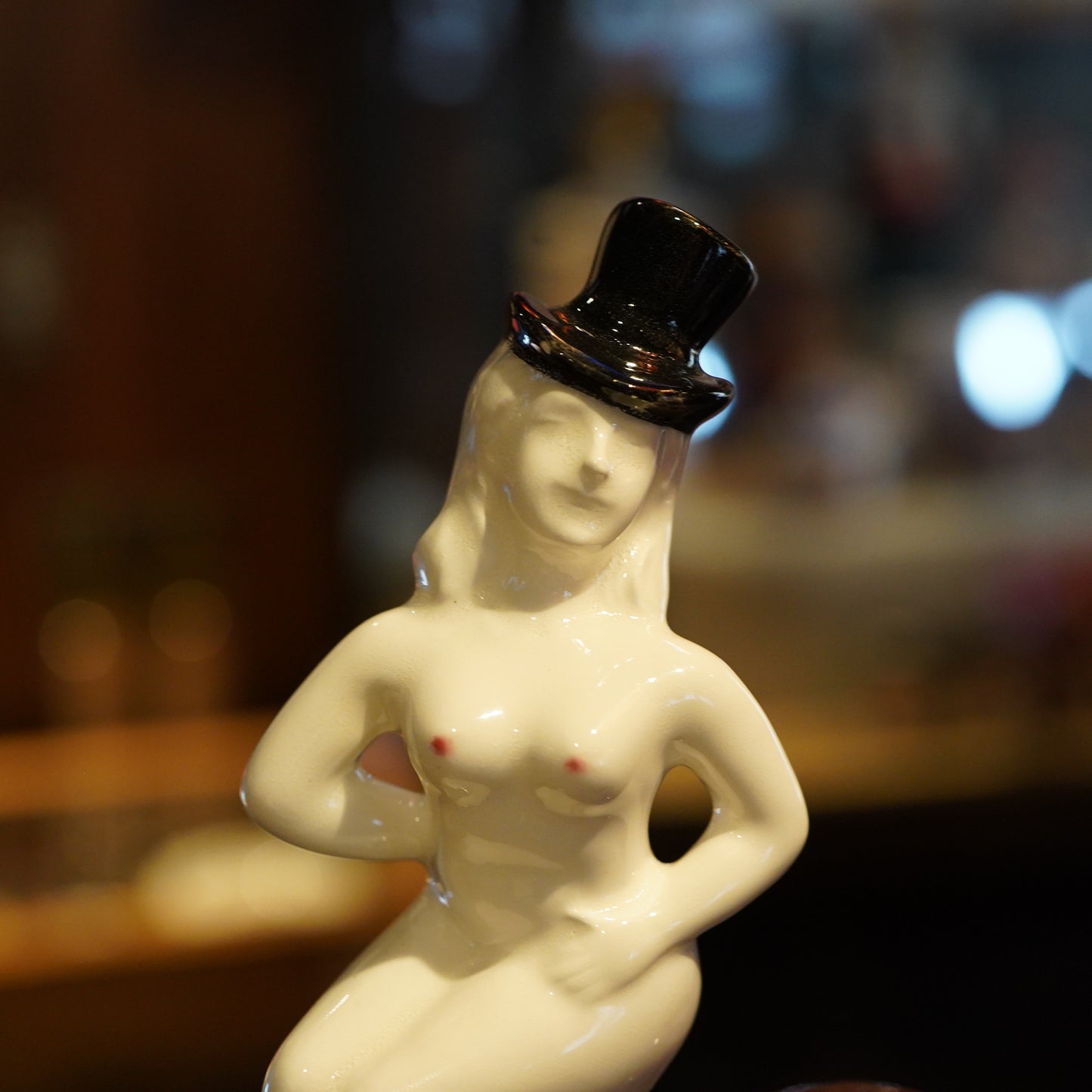 1950's PIN UP GIRL Lay Off Jug