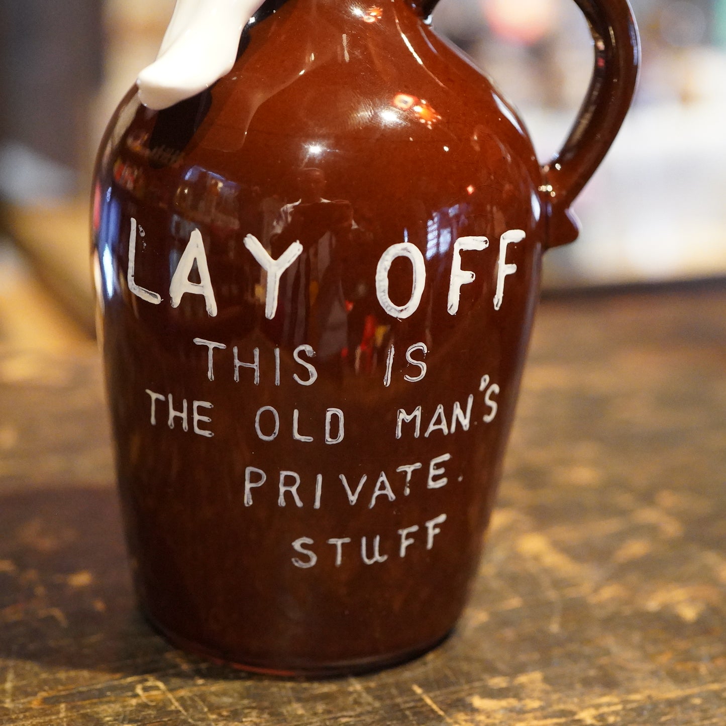 1950's PIN UP GIRL Lay Off Jug