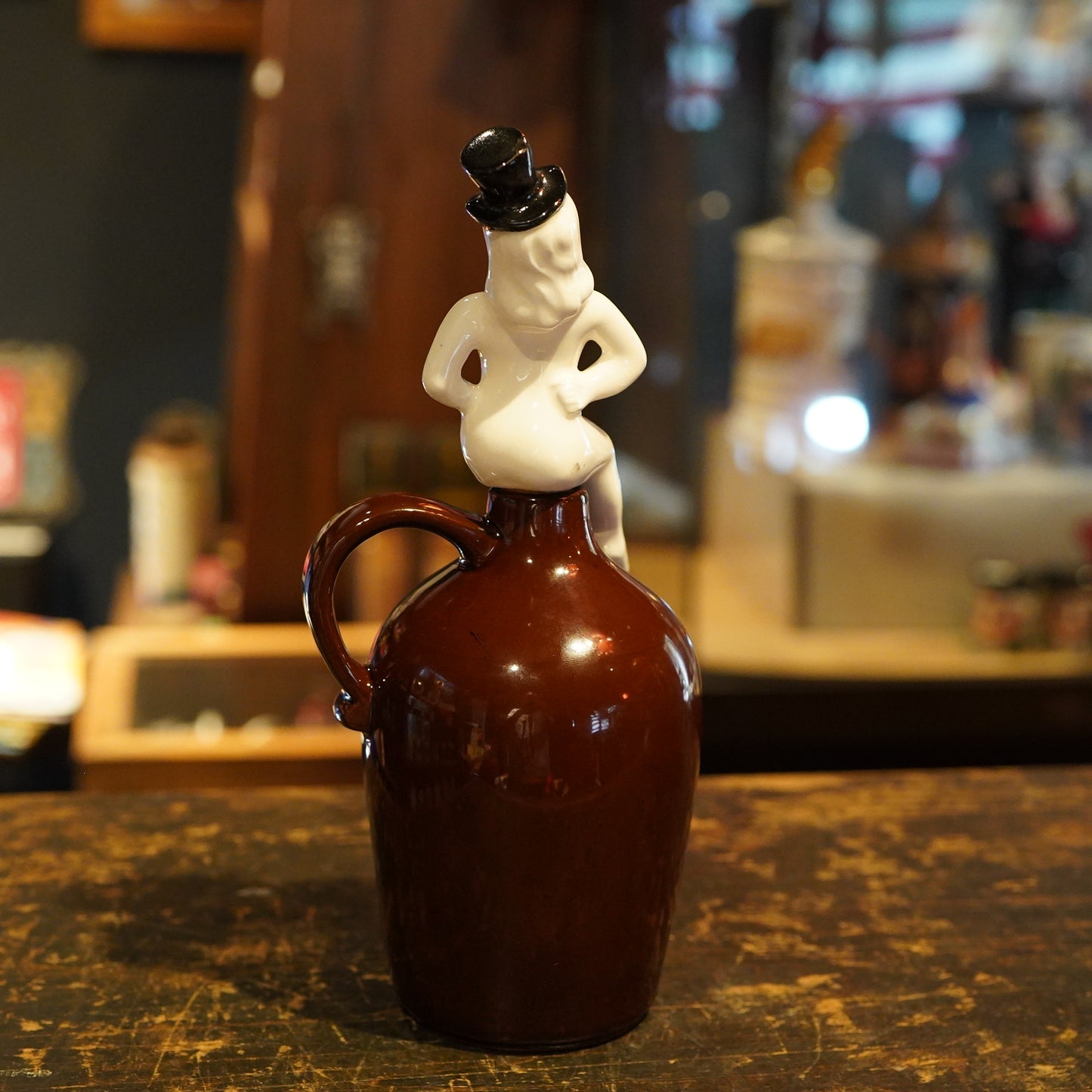 1950's PIN UP GIRL Lay Off Jug
