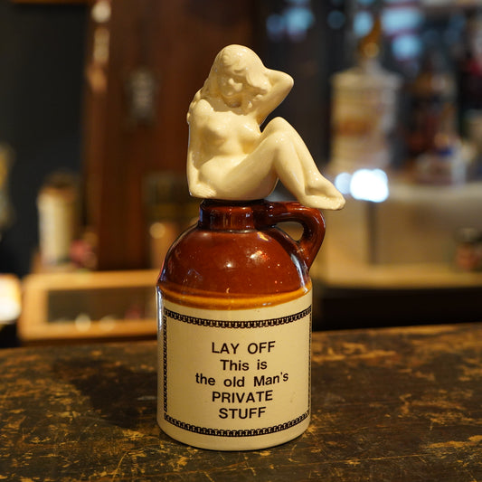 1960's PIN UP GIRL Lay Off Jug