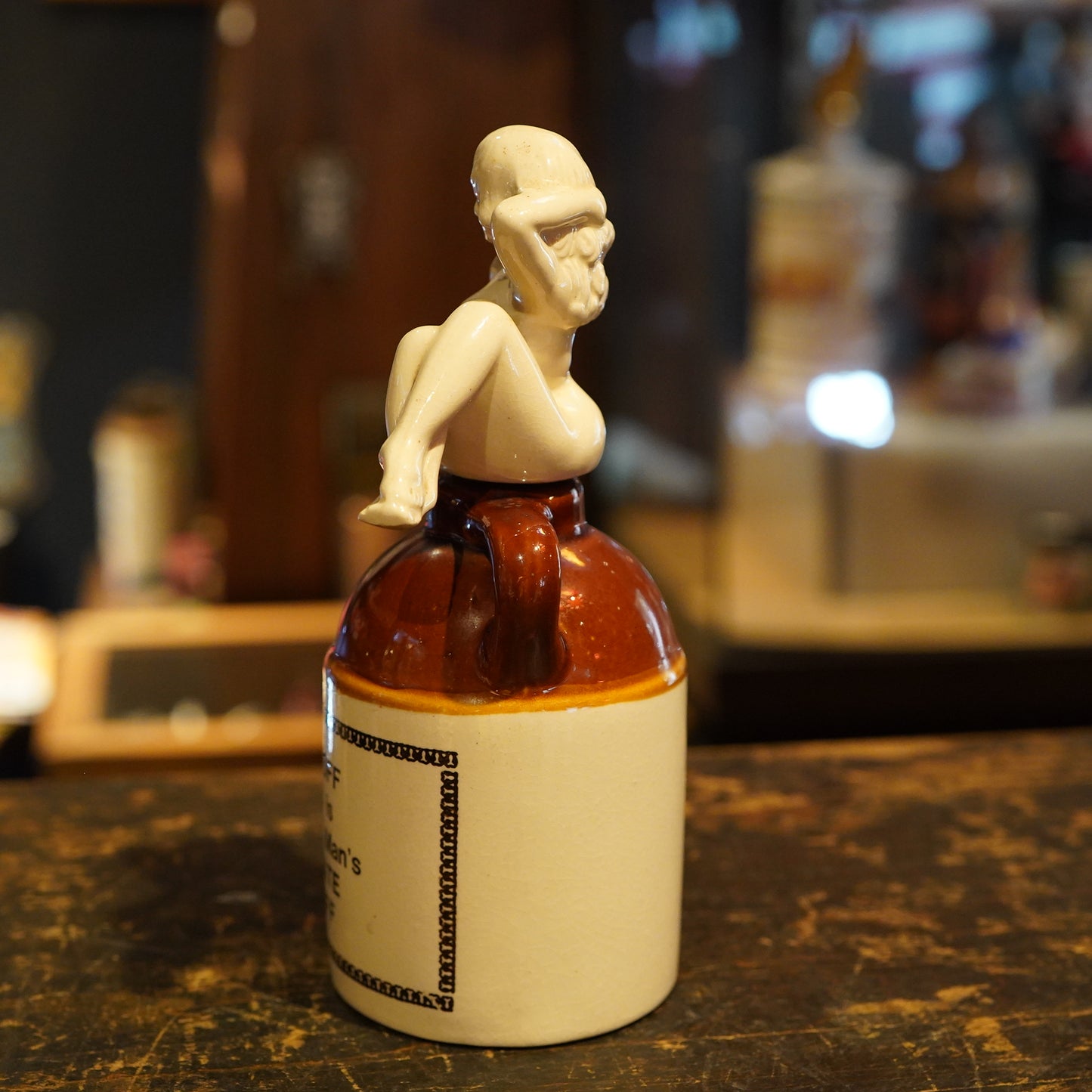 1960's PIN UP GIRL Lay Off Jug