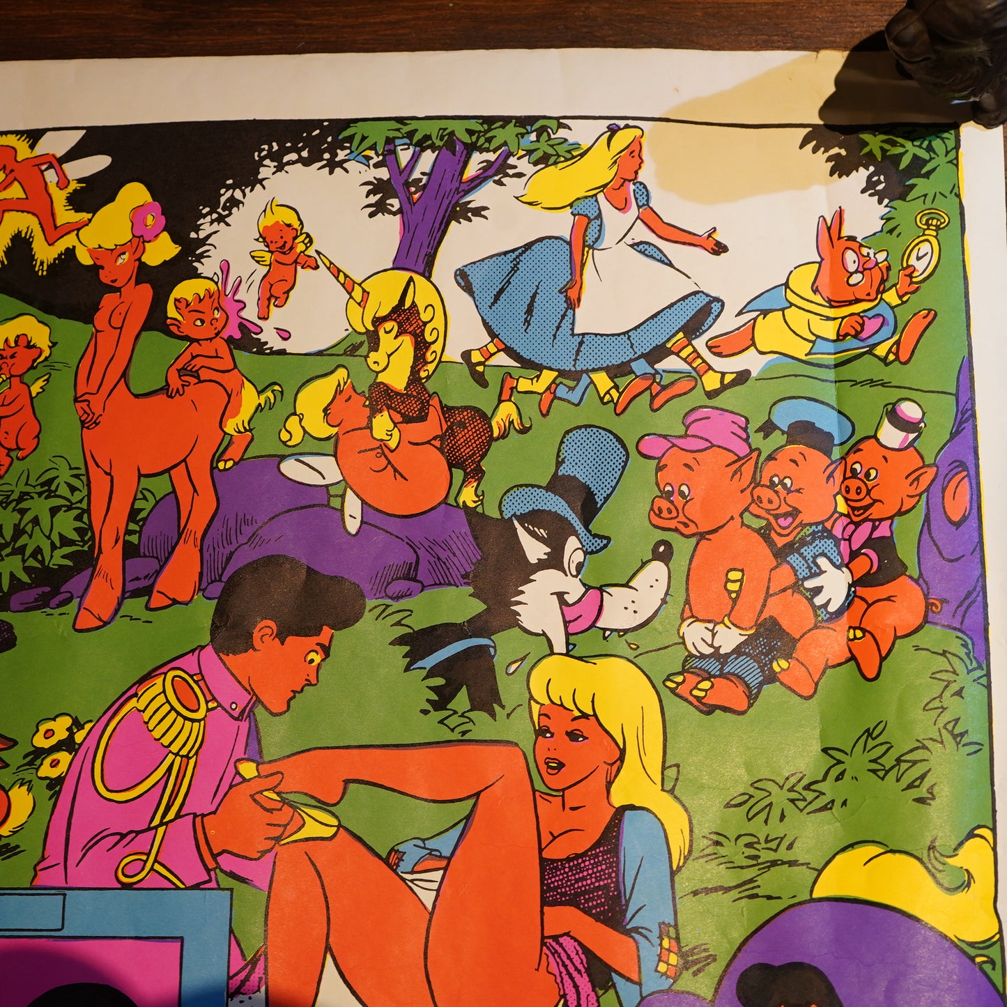 1960's The Disneyland Memorial Orgy サイケデリックポスター