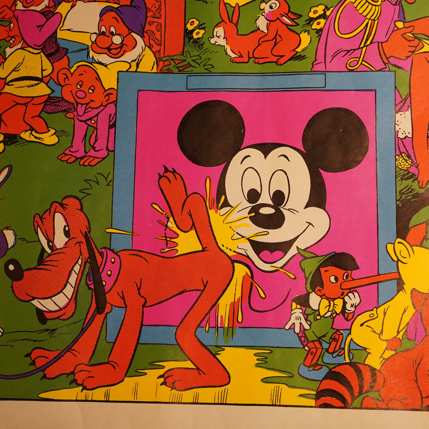 1960's The Disneyland Memorial Orgy サイケデリックポスター