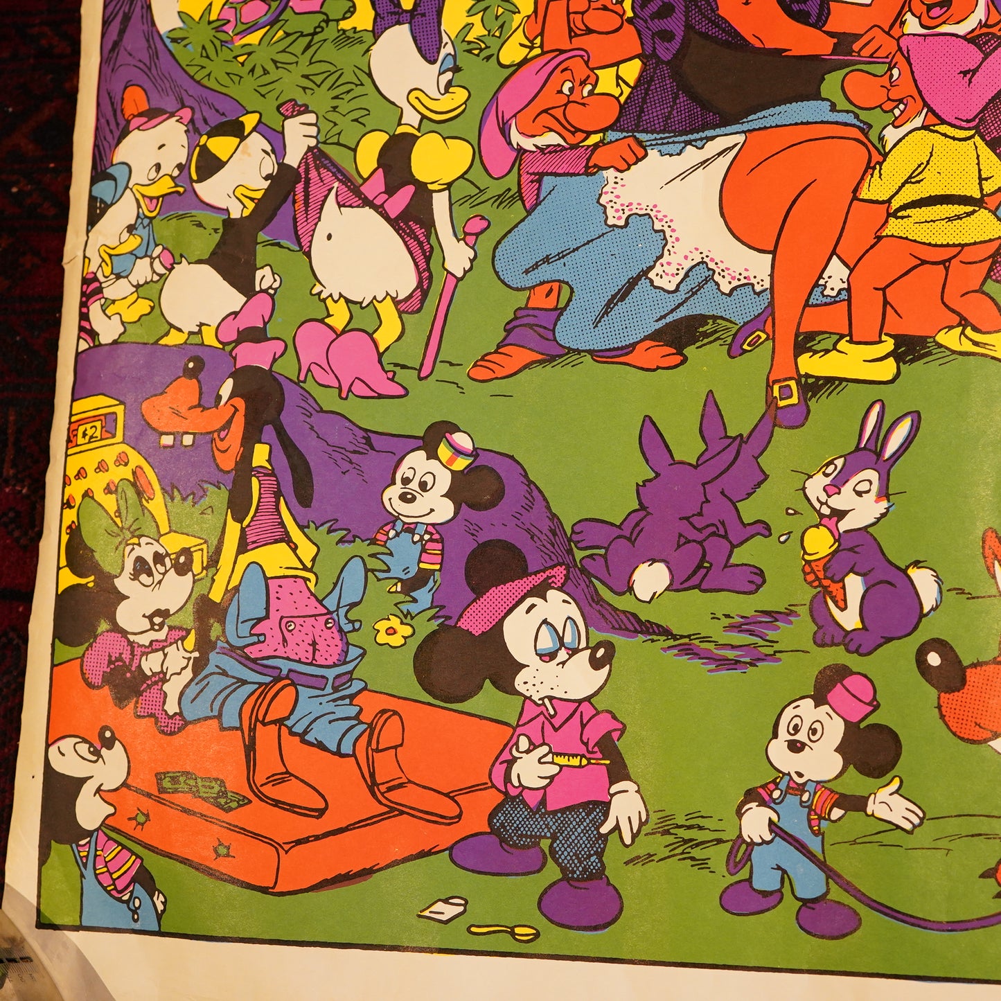 1960's The Disneyland Memorial Orgy サイケデリックポスター