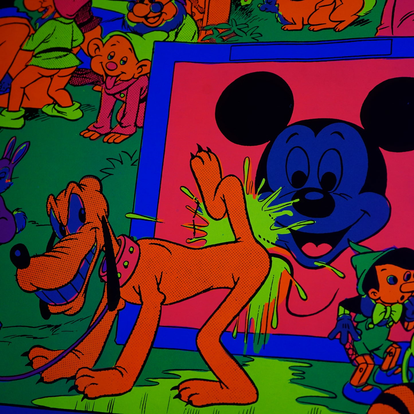 1960's The Disneyland Memorial Orgy サイケデリックポスター