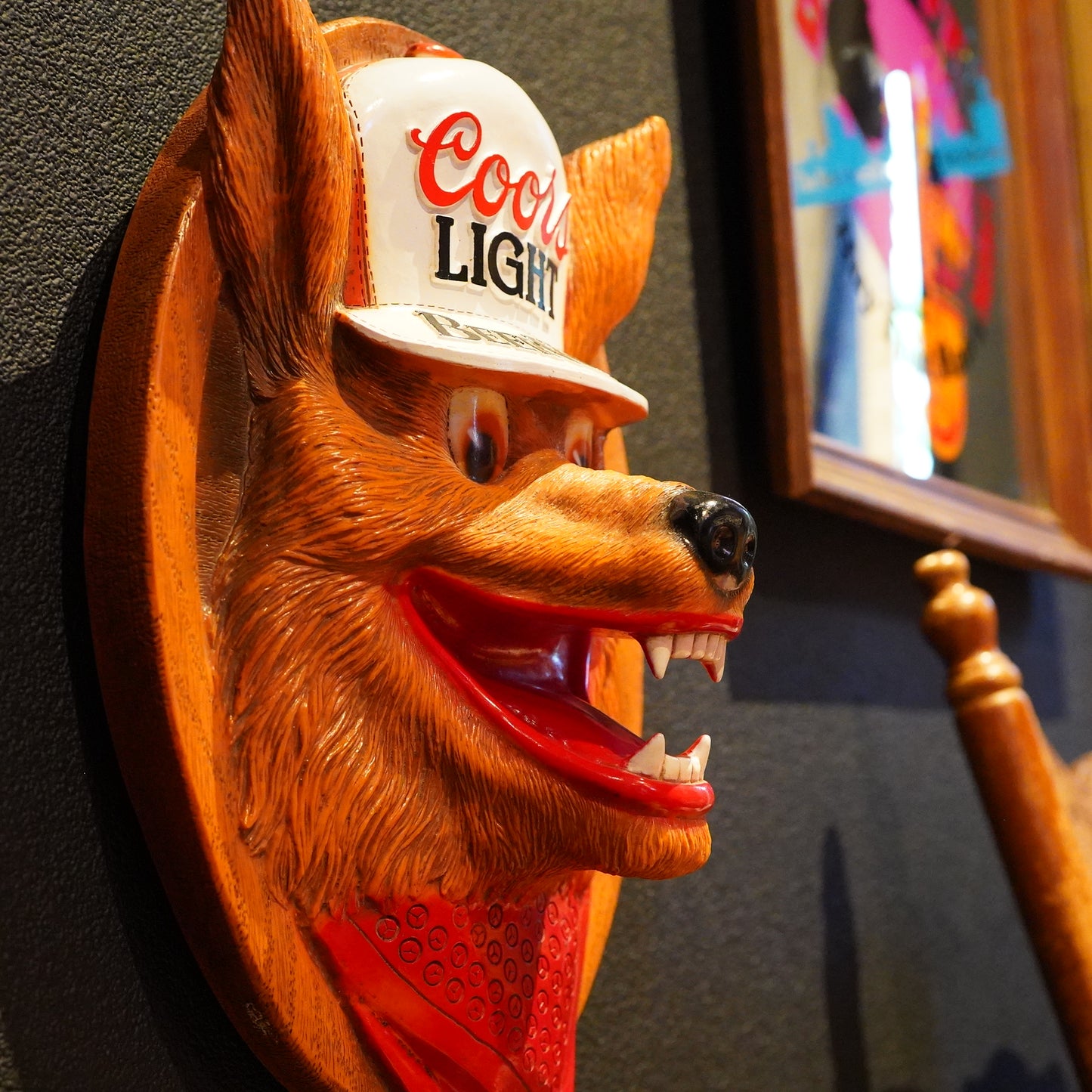 1970’s COORS ウルフサイン