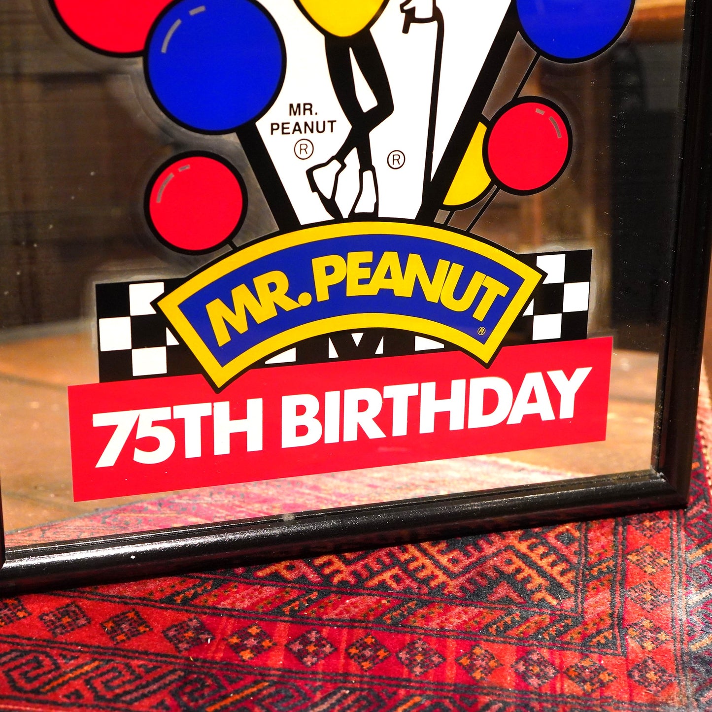 1991 Mr.Peanut 75th Birthday パブミラー