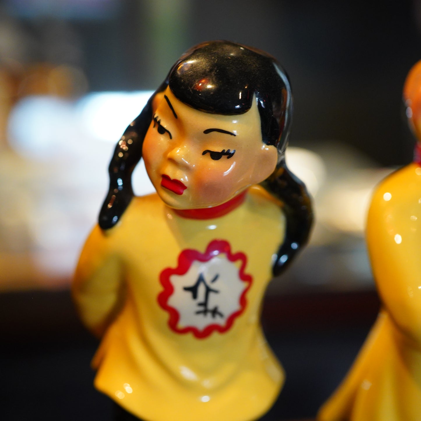 1950's Ceramic Arts Studio Mop-Pi and Smi-Li フィギュリン イエロー