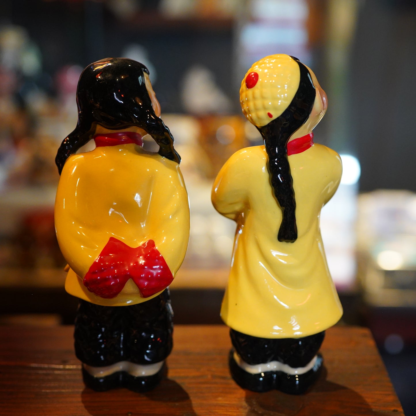 1950's Ceramic Arts Studio Mop-Pi and Smi-Li フィギュリン イエロー