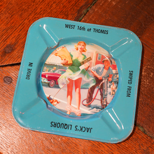 1950's ピンナップガール アドバタイジング アッシュトレイ