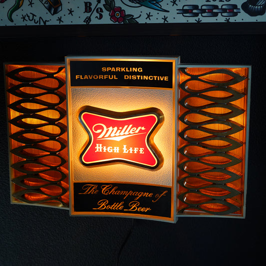 1960's MILLER HIGH LIFE ライトサイン