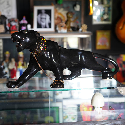 1950's ブラックパンサー プランターオブジェ