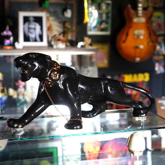 1950's ブラックパンサー プランターオブジェ