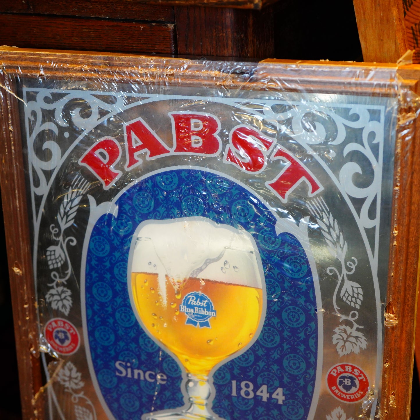 Pabst Blue Ribbon パブミラー デッドストック
