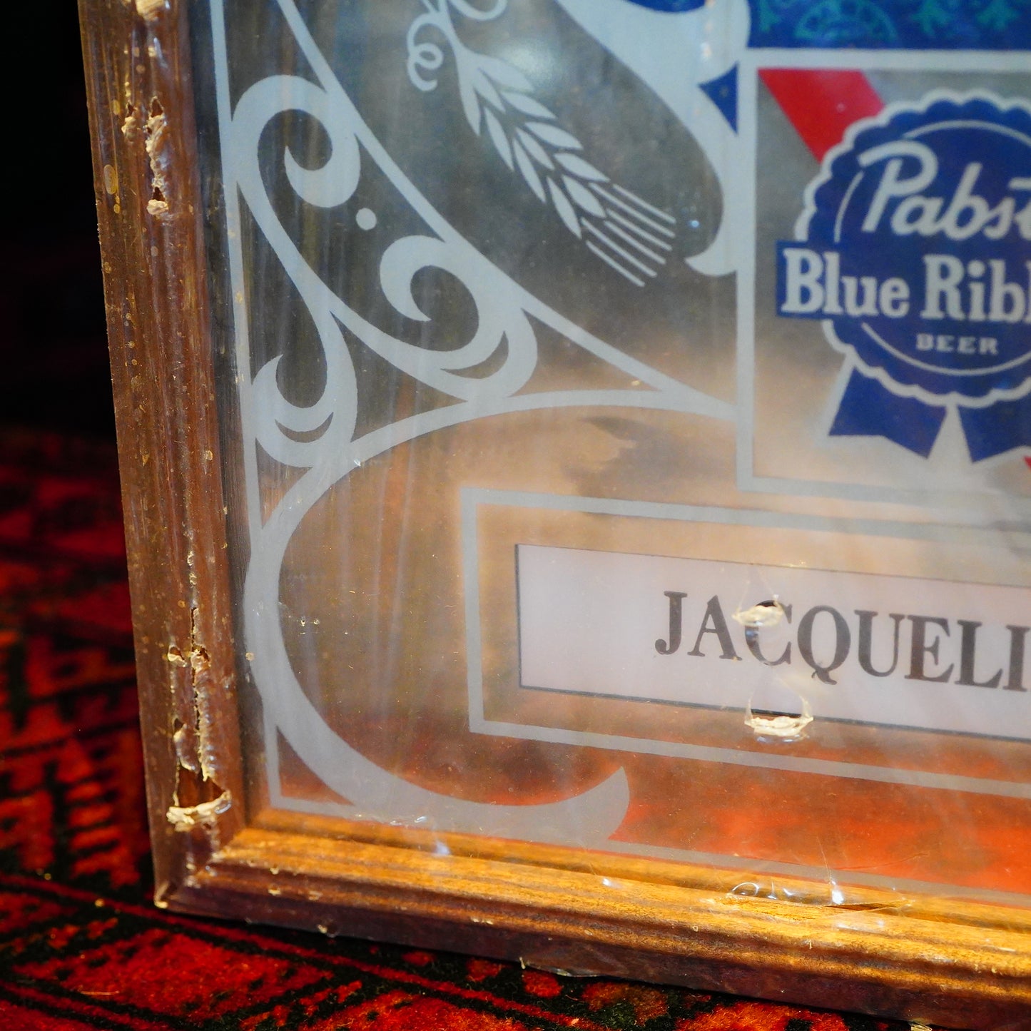 Pabst Blue Ribbon パブミラー デッドストック