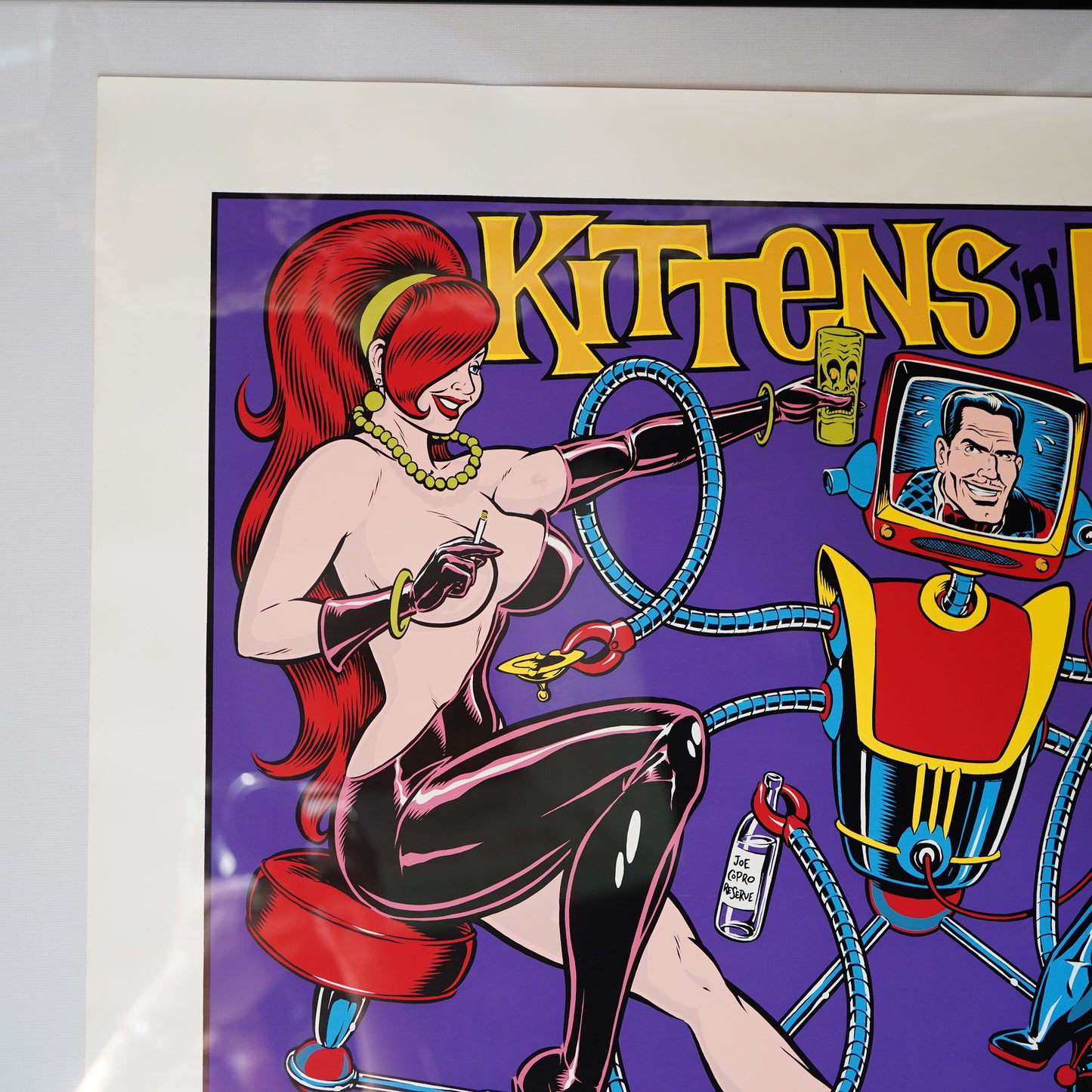 1990's COOP "KITTENS'N'KADS" サイン入り ポスター