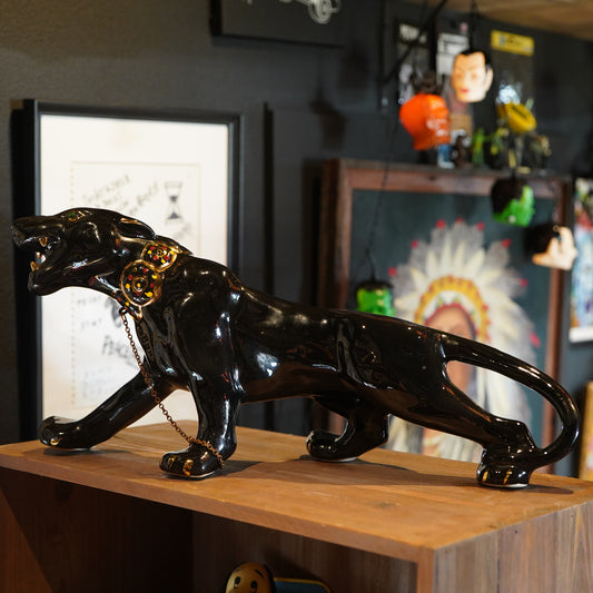 1950's ブラックパンサー プランターオブジェ