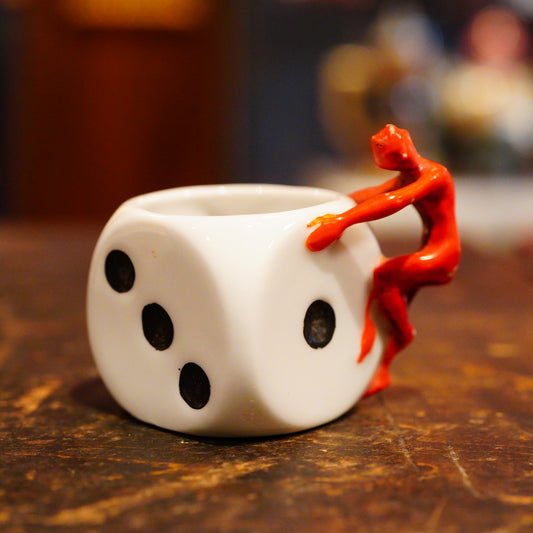 1920~30's ROYAL BAYREUTH ダイス&デビル マッチホルダー