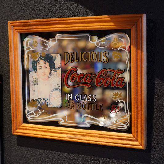 Coca-Cola パブミラー