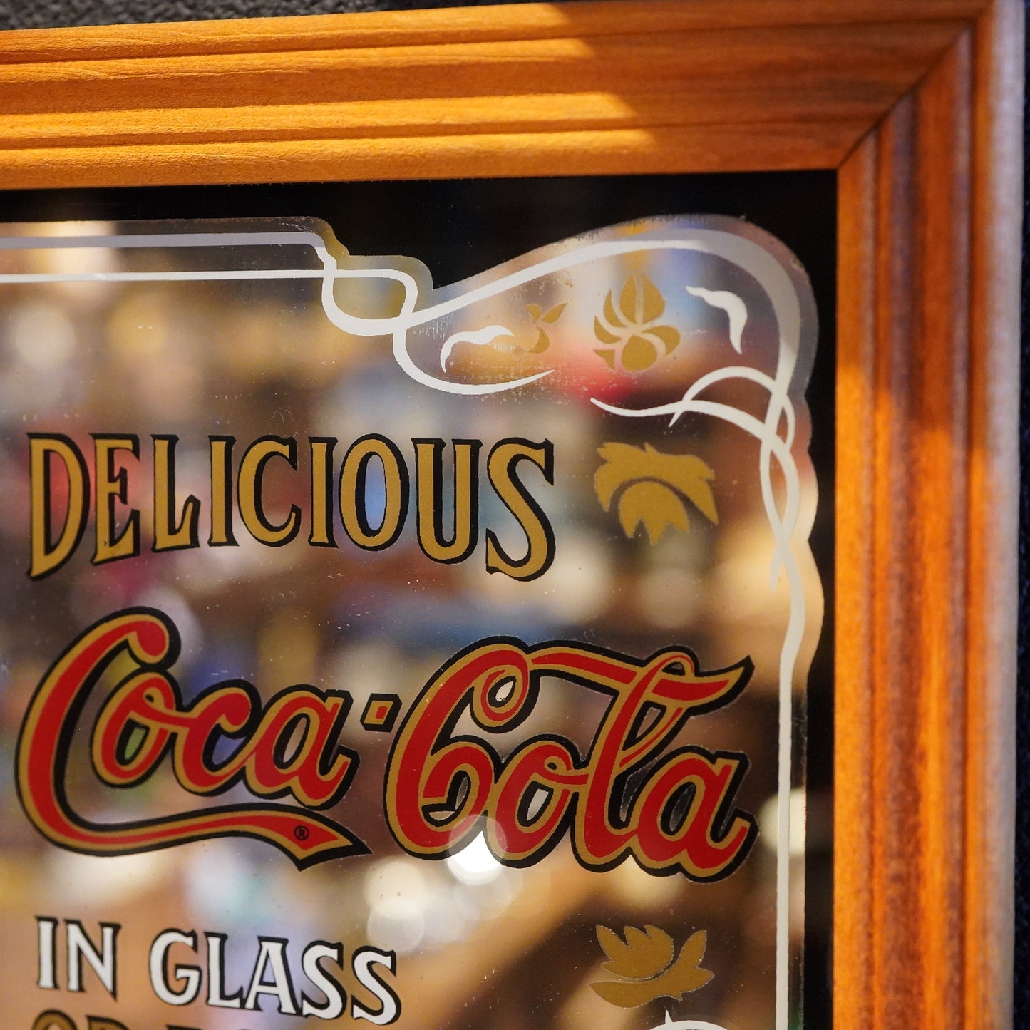 Coca-Cola パブミラー