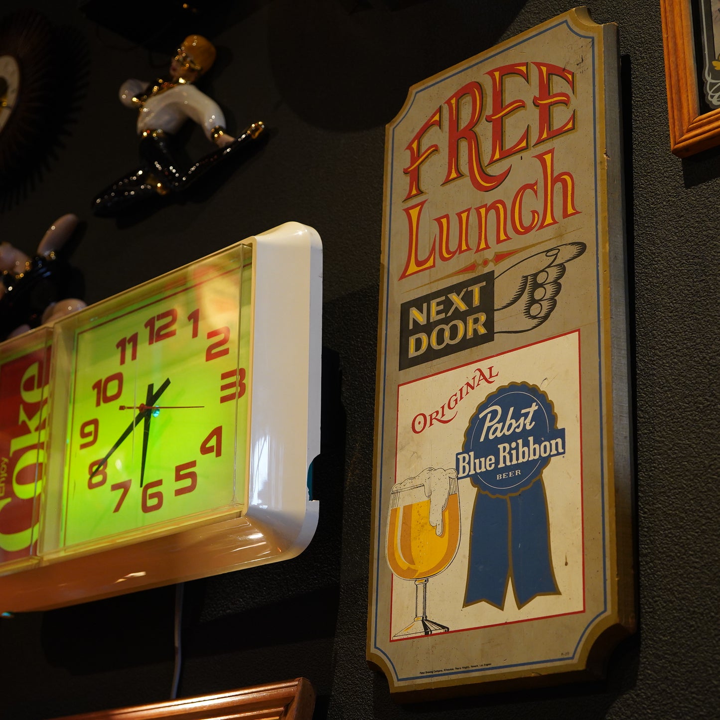 Pabst Blue Ribbon サインボード