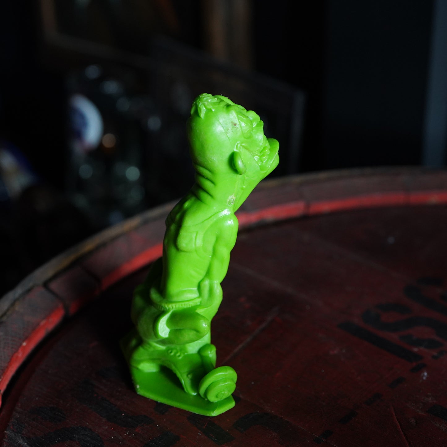 1960's Nutty Mads MARX製 フィギュア WALDO THE WEIGHT LIFTER