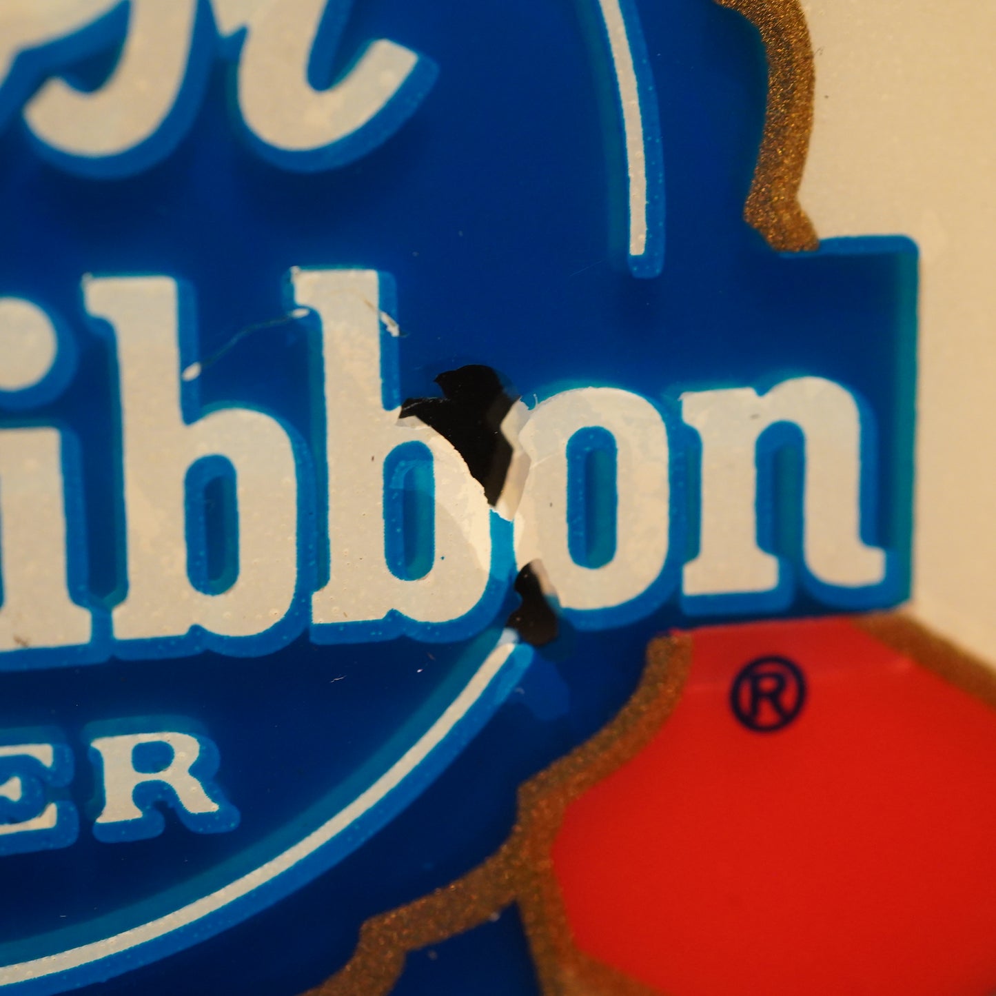 Pabst Blue Ribbon パブミラー