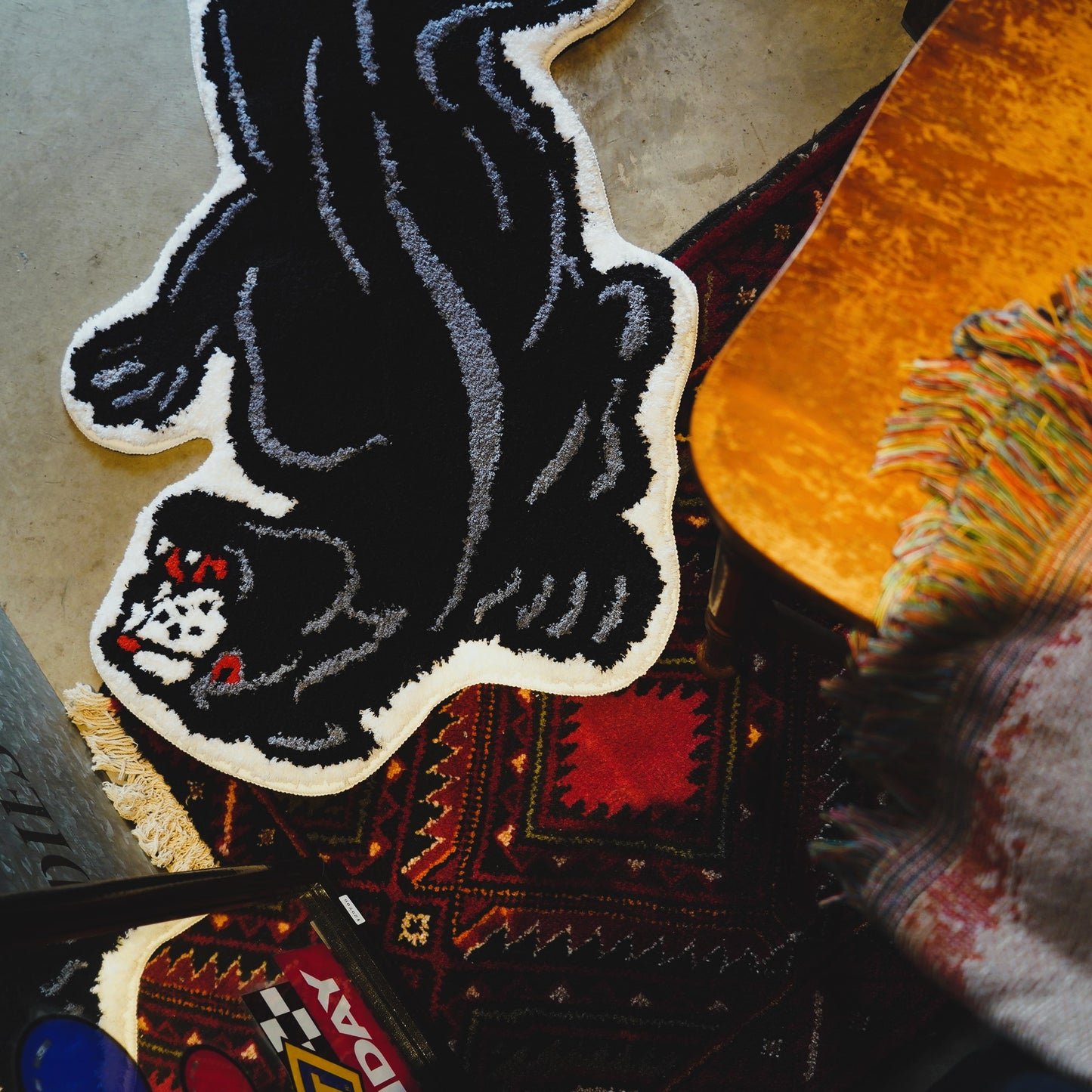 【予約】SK OLDIES ラグマット BLACK PANTHER2 ※12月下旬入荷予定分