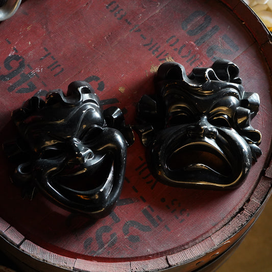 1960's BURWOODトゥーフェイス ウォールデコ