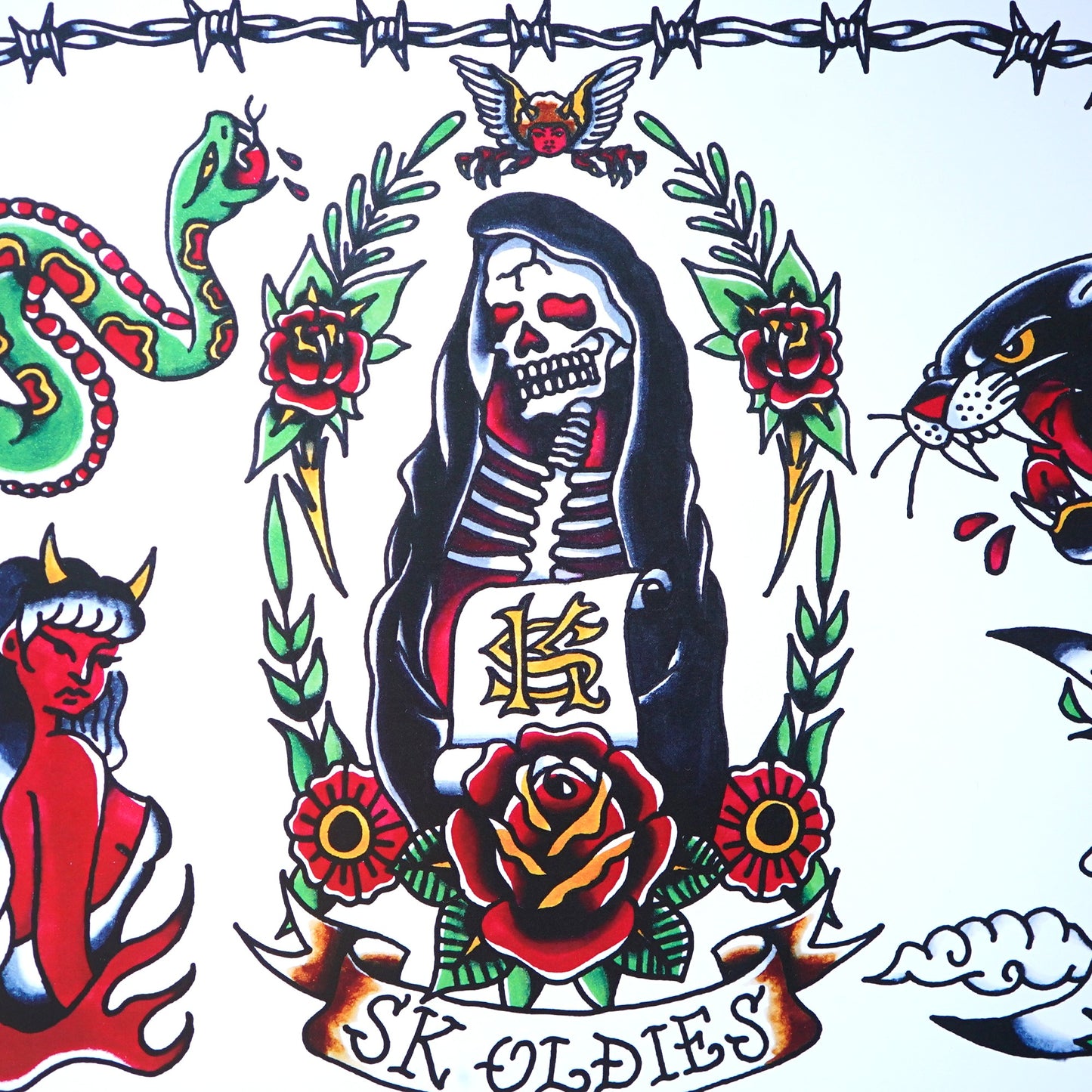 SK OLDIES A3 ポスター "REAPER STRIKES"