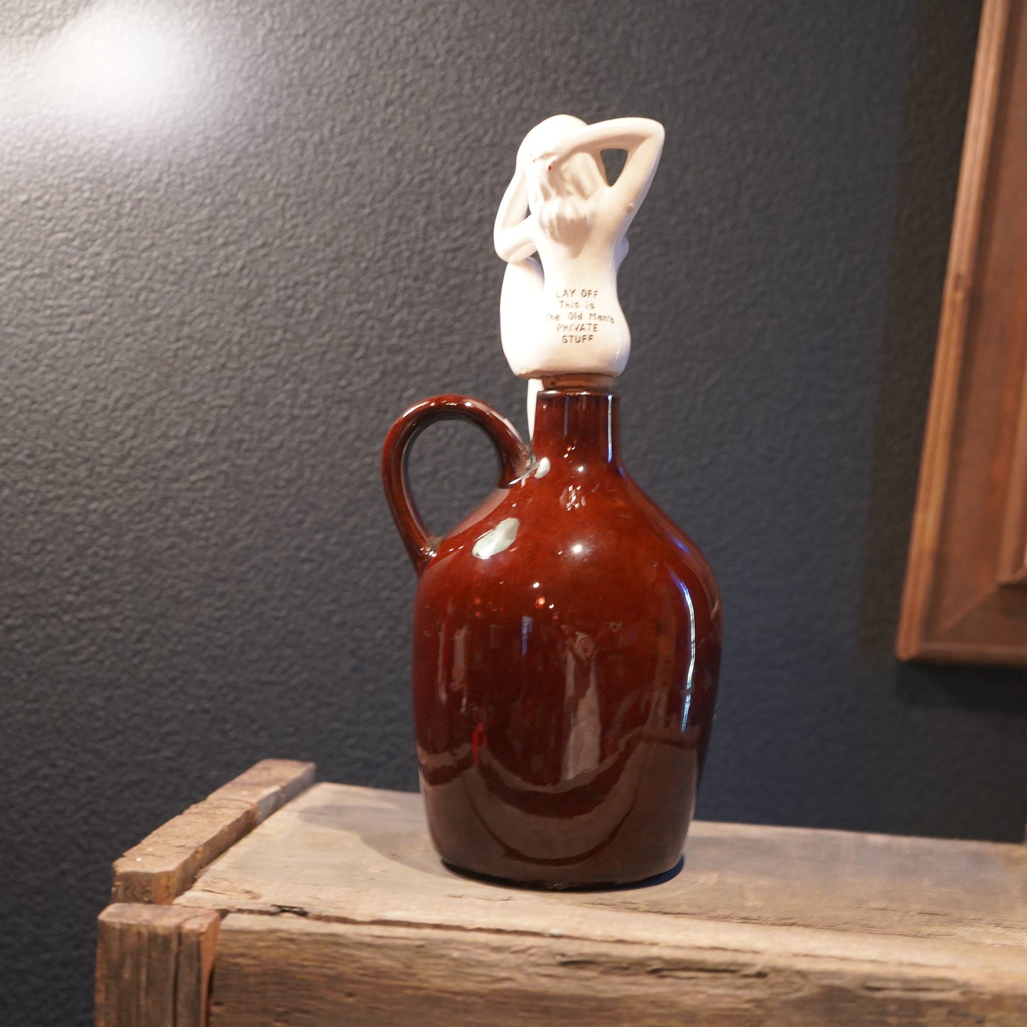 1950's PIN UP GIRL Lay Off Jug
