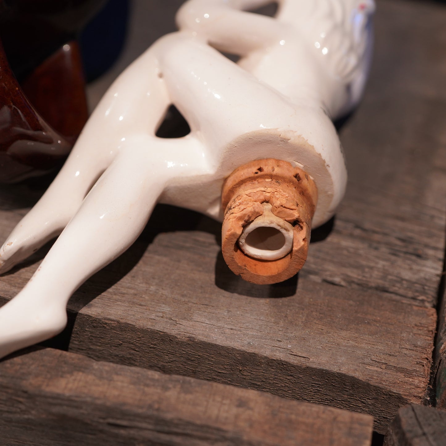 1950's PIN UP GIRL Lay Off Jug