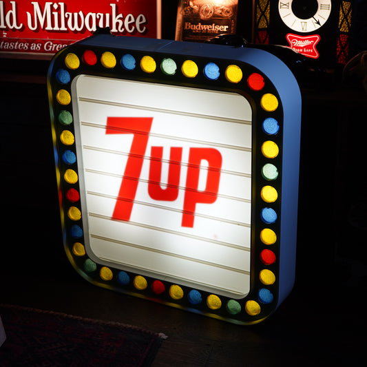 1960~70's 7UP ライトサイン メニューボード