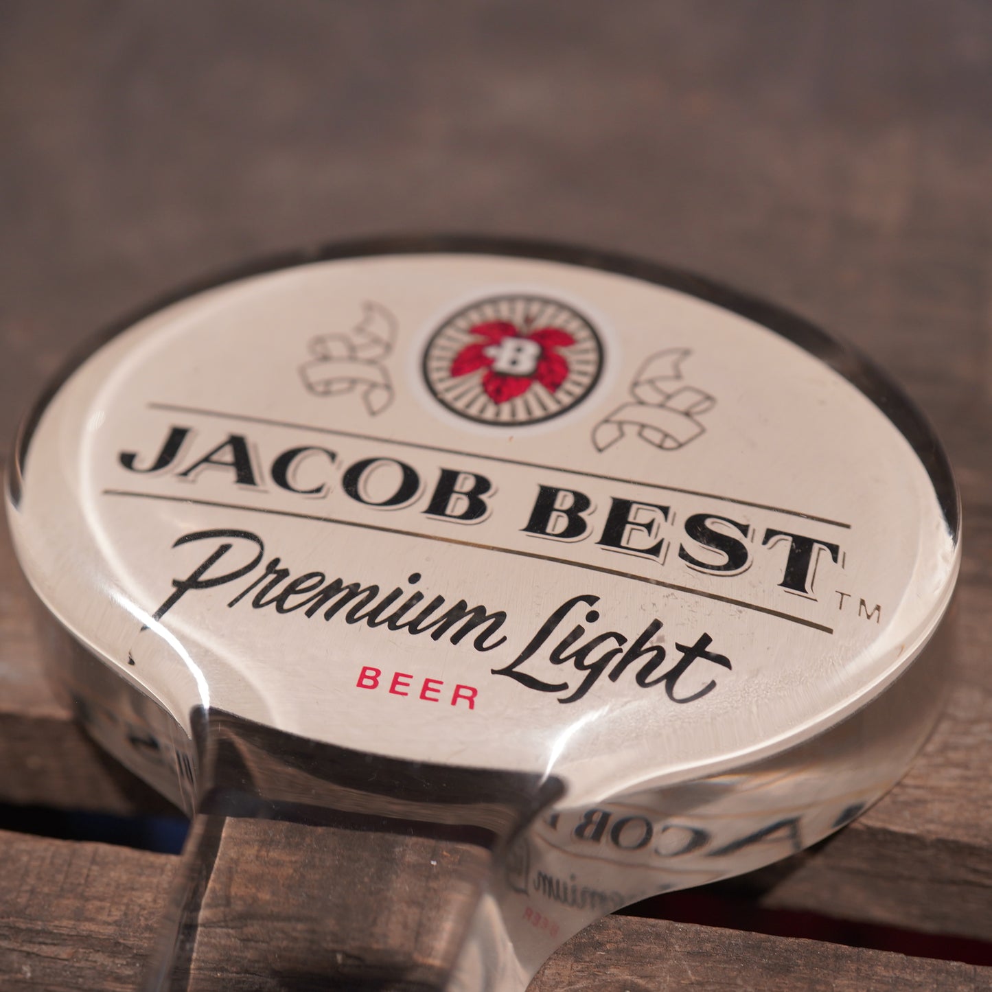 Jacob Best Premium Light Beer ビールサーバーノブ