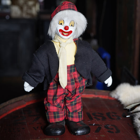 ヴィンテージ ピエロ ビスクドール