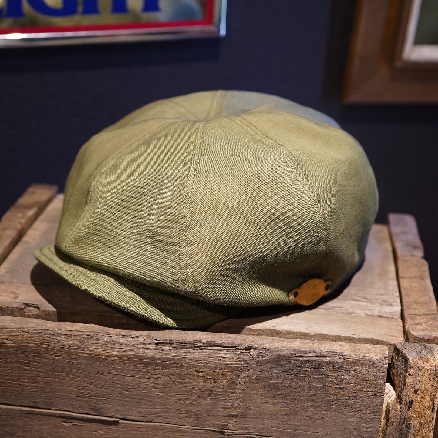 SK OLDIES キャスケット military