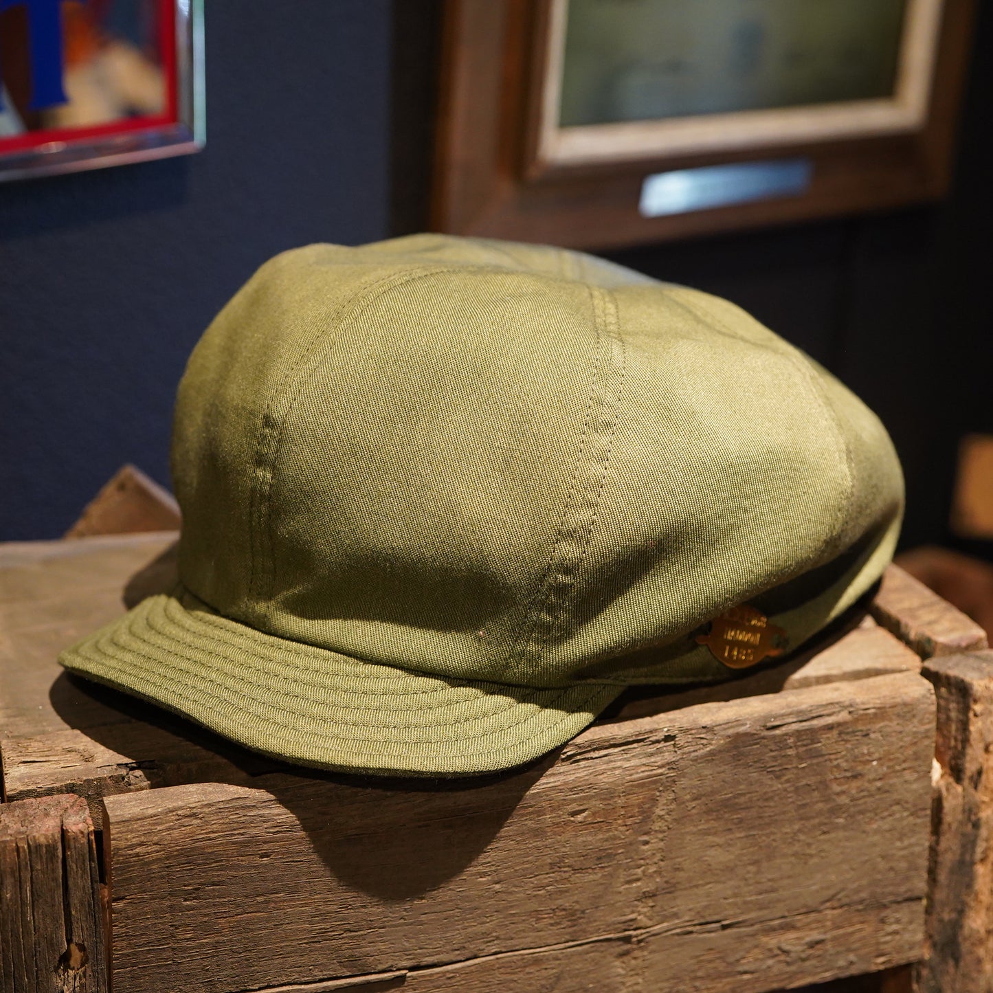 SK OLDIES キャスケット military
