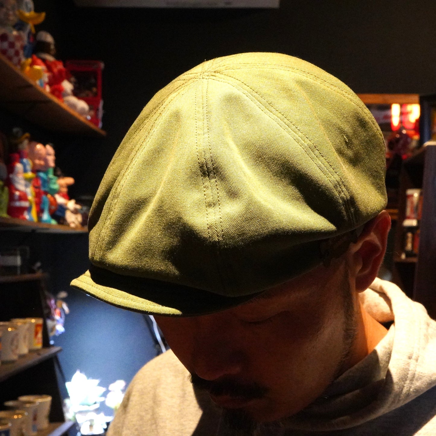 SK OLDIES キャスケット military
