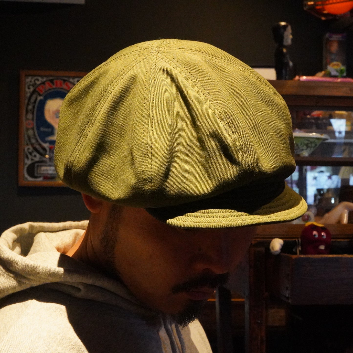 SK OLDIES キャスケット military