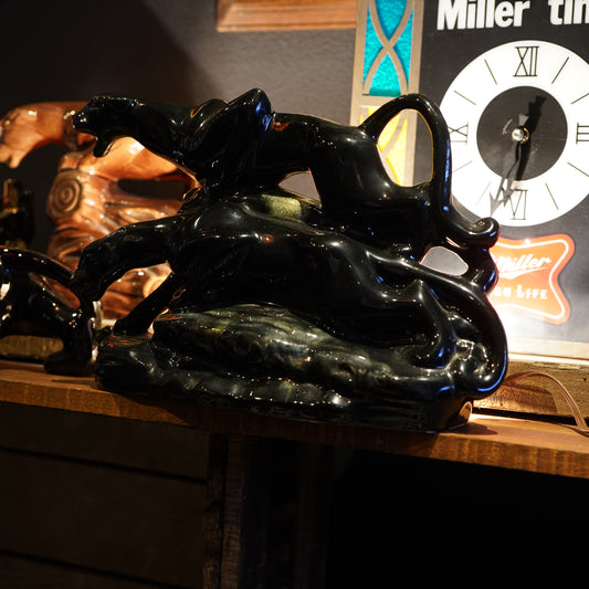 1950's ブラックパンサー TVランプ